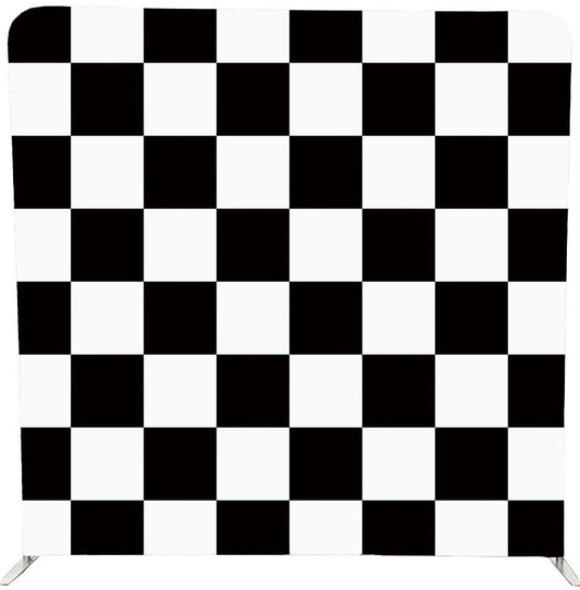 8X8FT Pillow Backdrop - Checkers