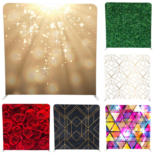 3 Double Sided 8X8 Pillow Backdrops (6 DESIGNS)